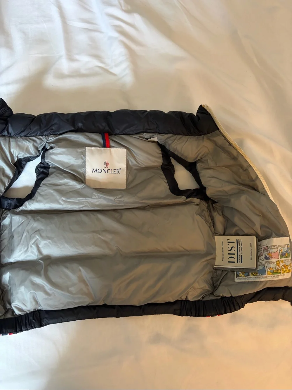 Moncler textured quilted